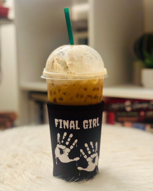 **Final Girl Iced Coffee Koozie