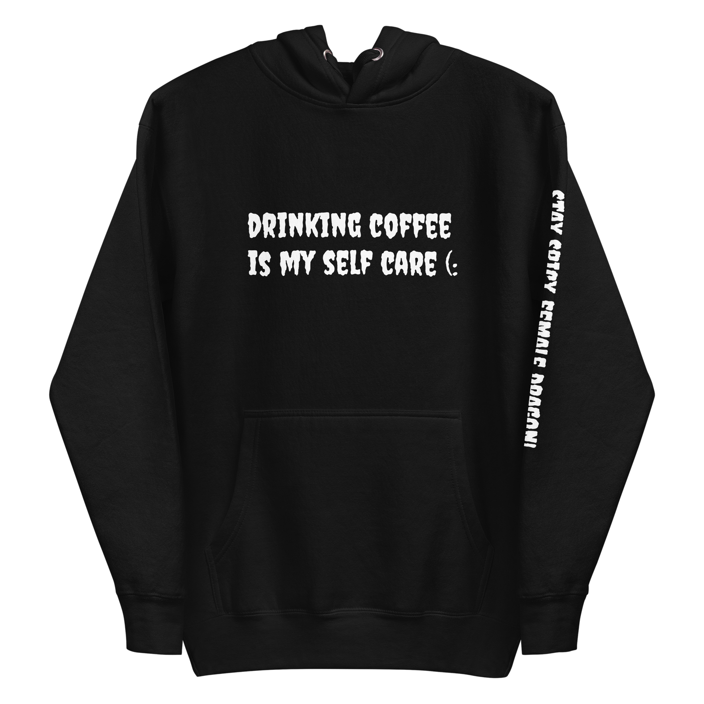 Set 6. Self Care / Drinking Coffee Premium Hoodie