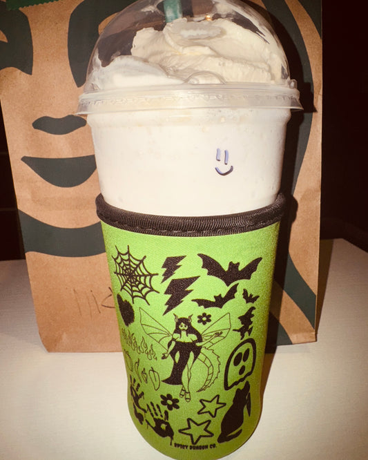 Collage Iced Coffee Koozie