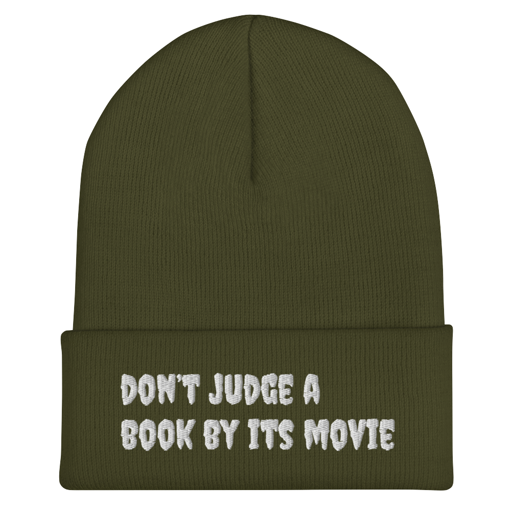 Don’t Judge A Book Beanie