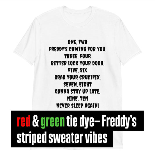 Nightmare Chant (red & green tie dye)