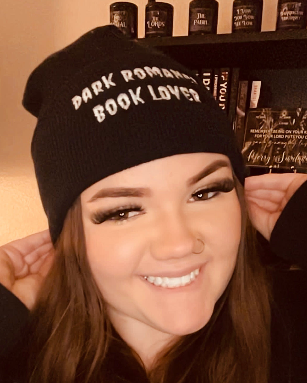 Dark Romance Book Lover Beanie