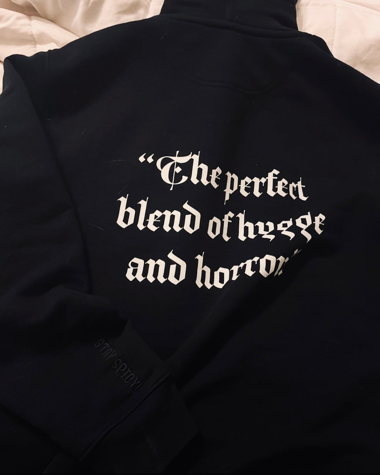 Hygge/Horror Embroidered Hoodie