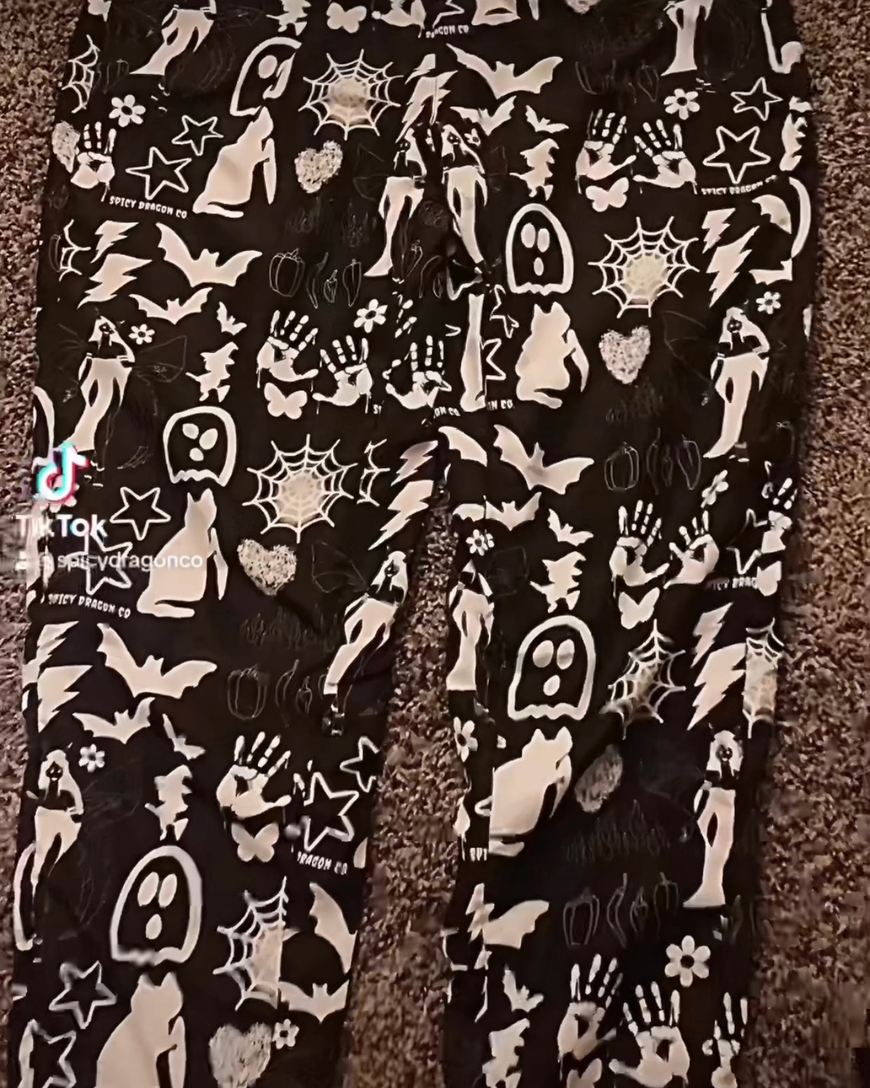 Spicy Dragon Co. Collage Track Pants