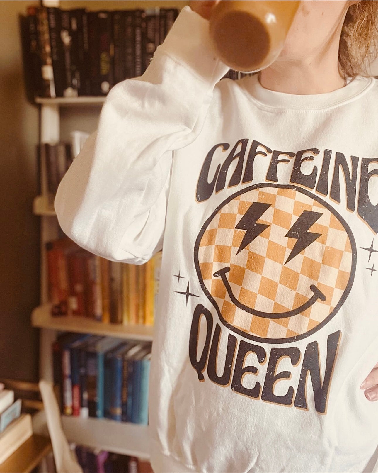 Caffeine Queen Crewneck