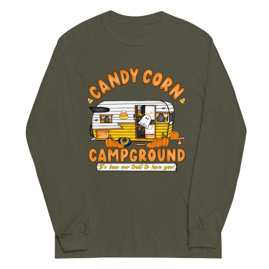 Candy Corn Campground Long Sleeve