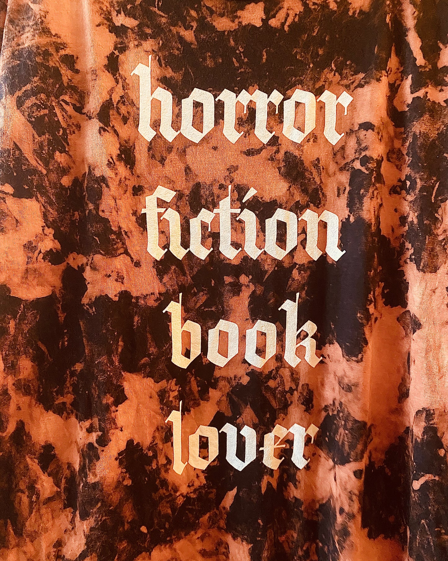 Horror Fiction Book Lover