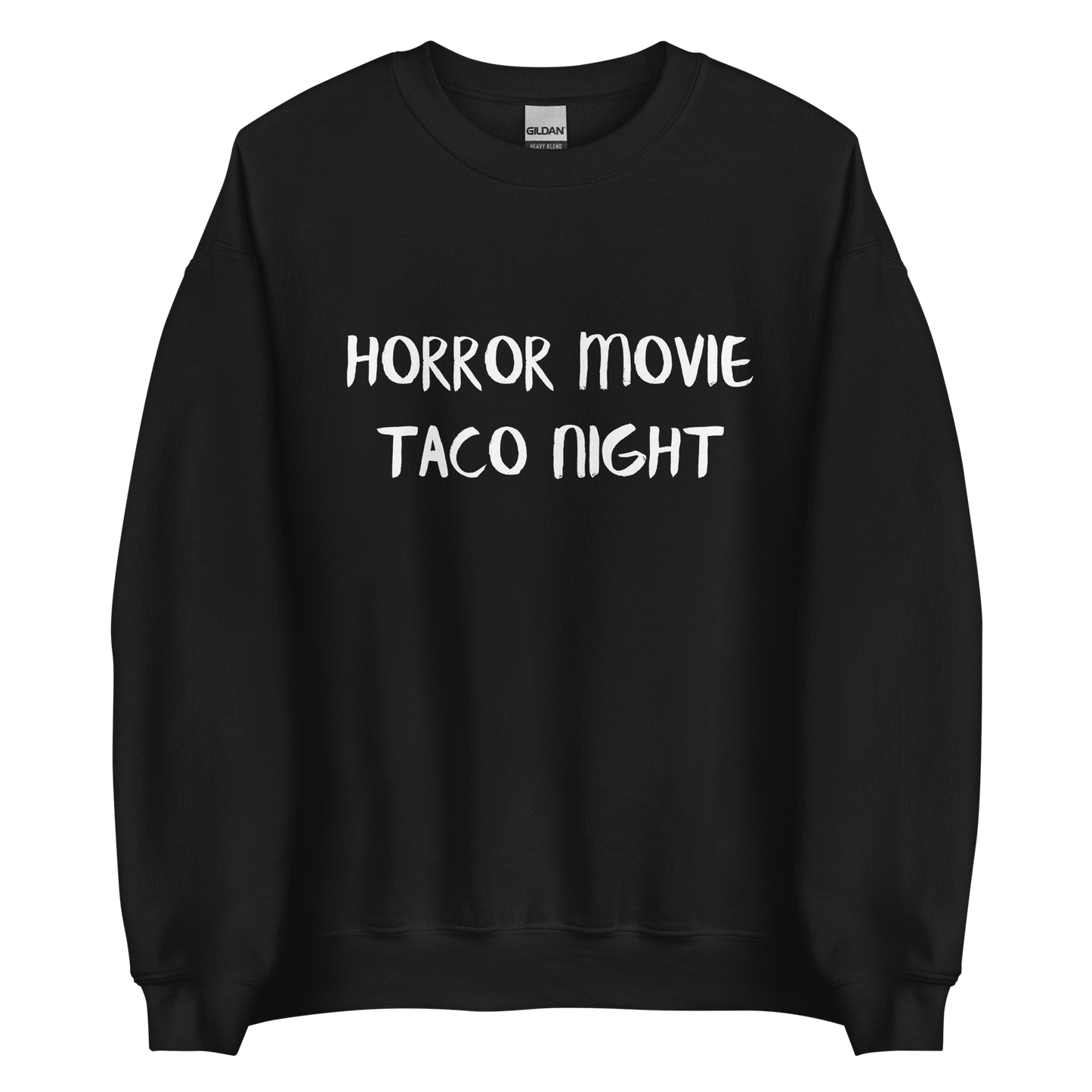 Horror Movie Taco Night Crewneck