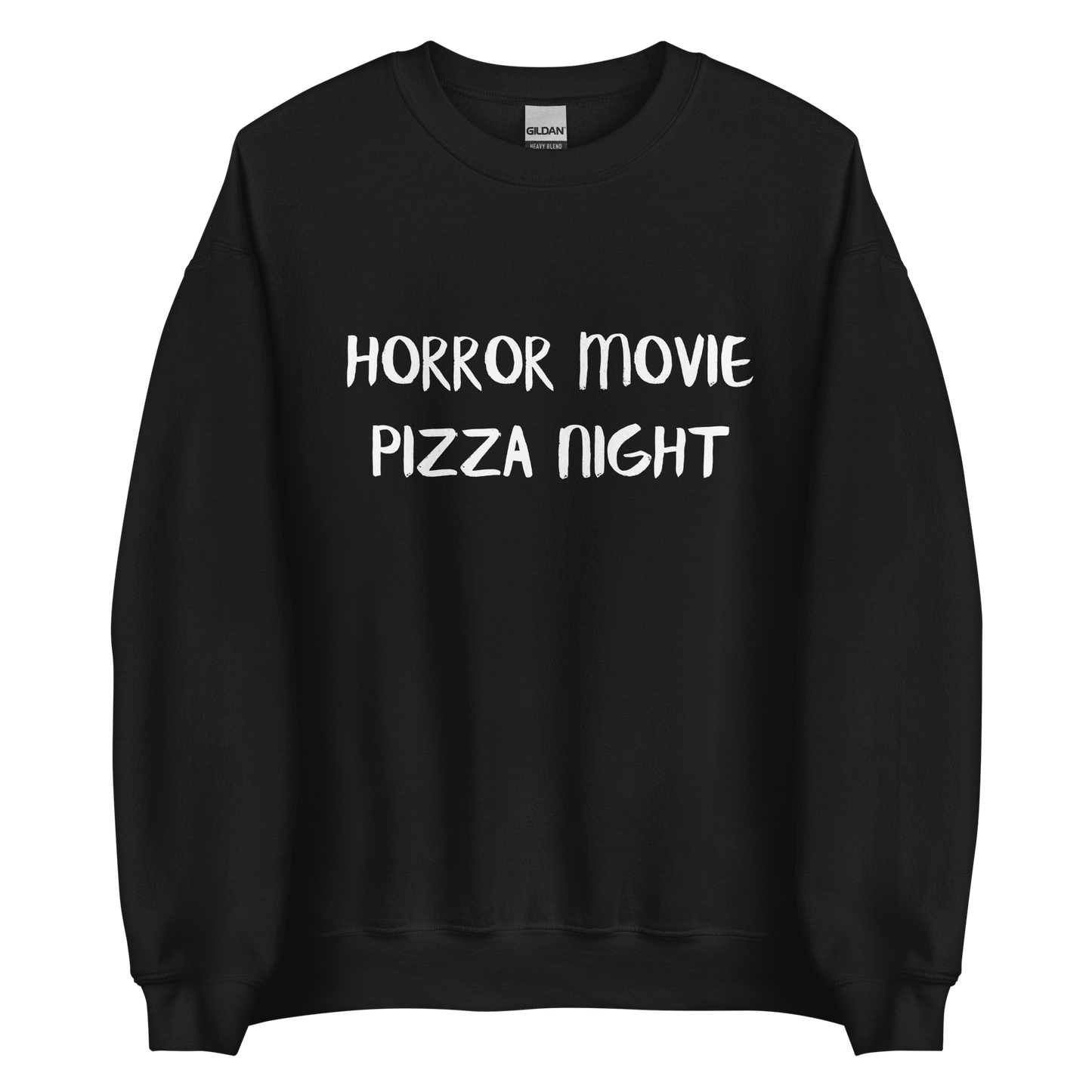 Horror Movie Pizza Night Crewneck