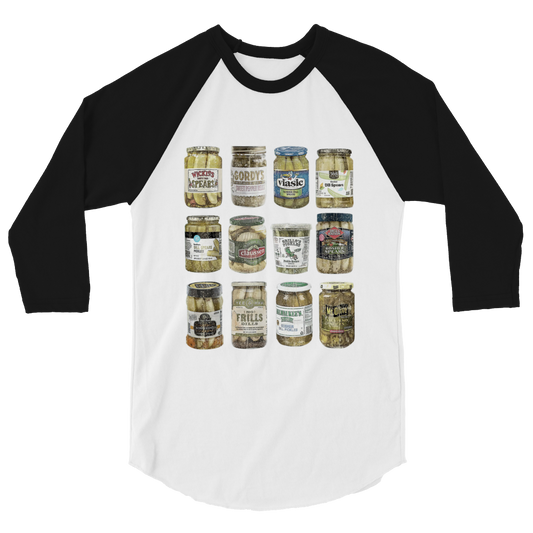 Vintage Pickle Jars Baseball Tee