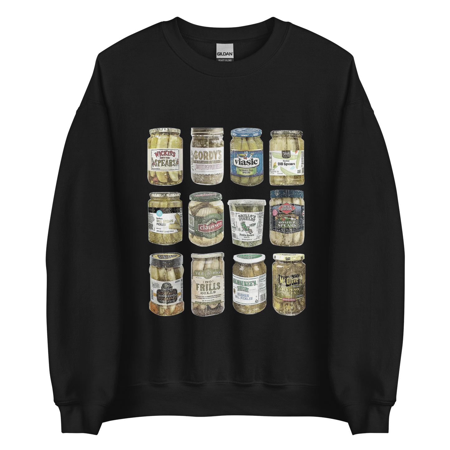 Vintage Pickle Jars Crewneck