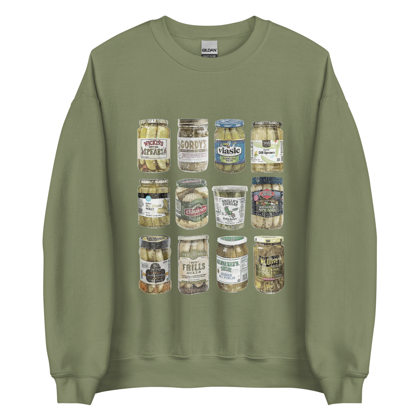 Vintage Pickle Jars Crewneck