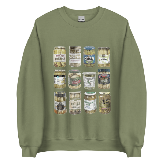 Vintage Pickle Jars Crewneck