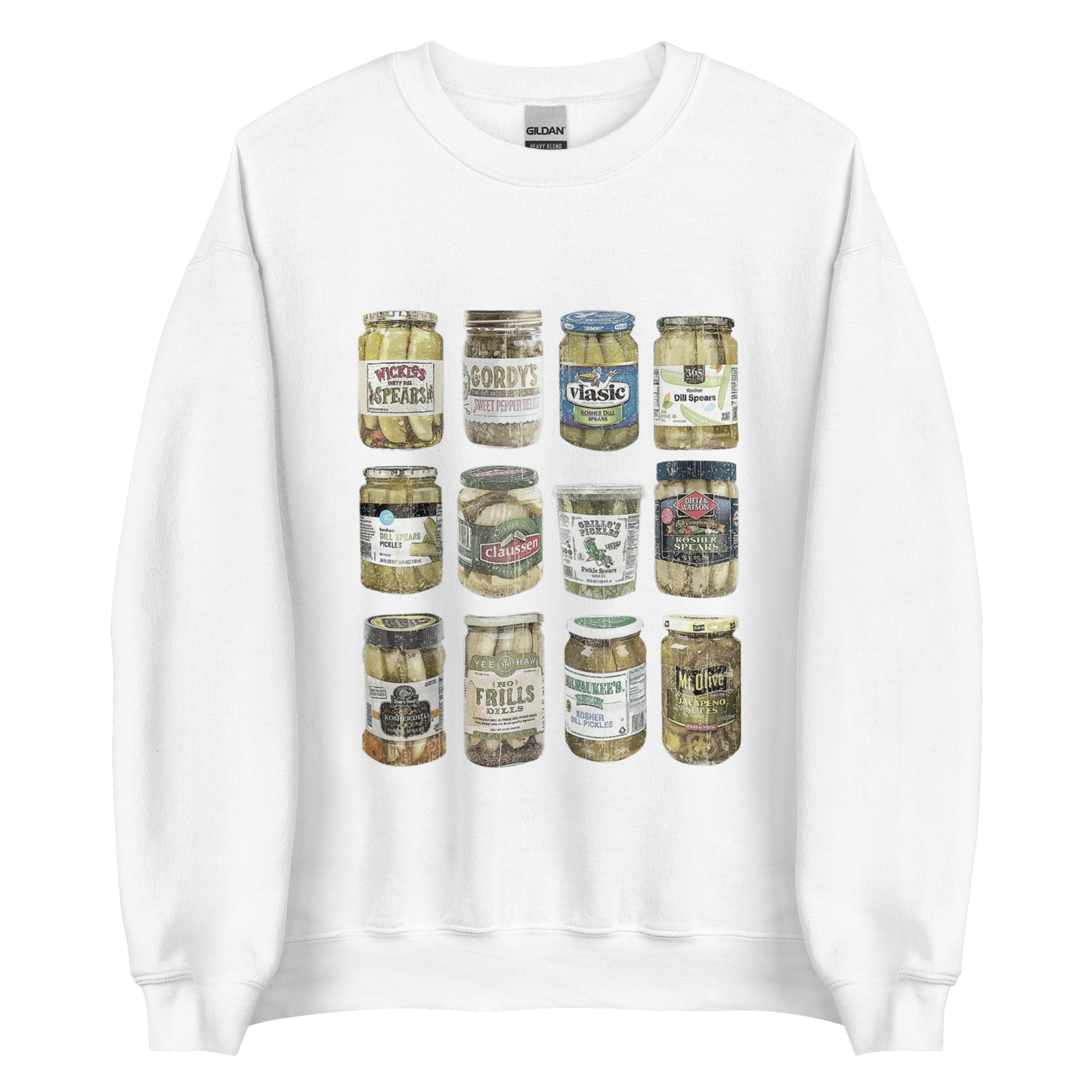 Vintage Pickle Jars Crewneck