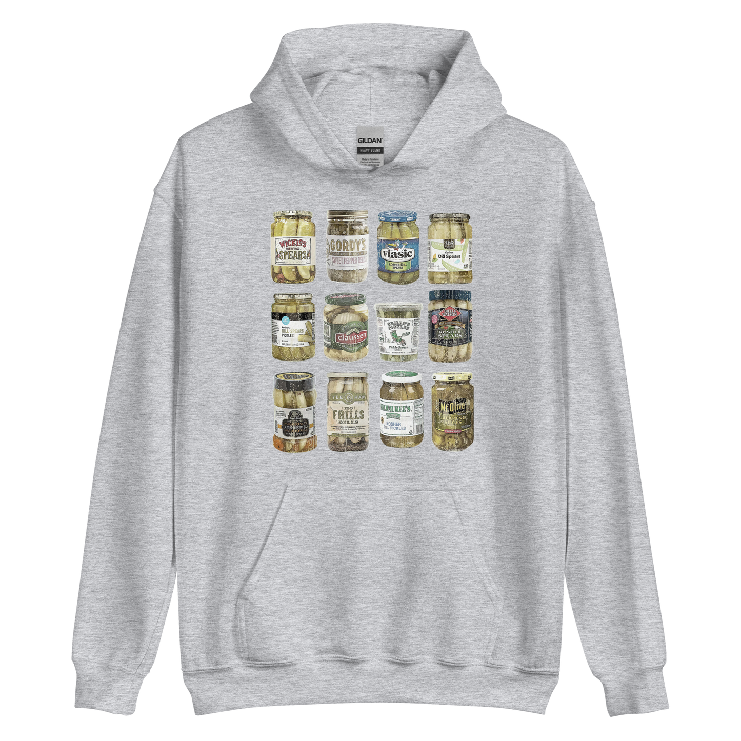 Vintage Pickle Jars Hoodie