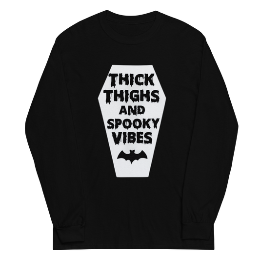 Thick Thighs & Spooky Vibes Long Sleeve