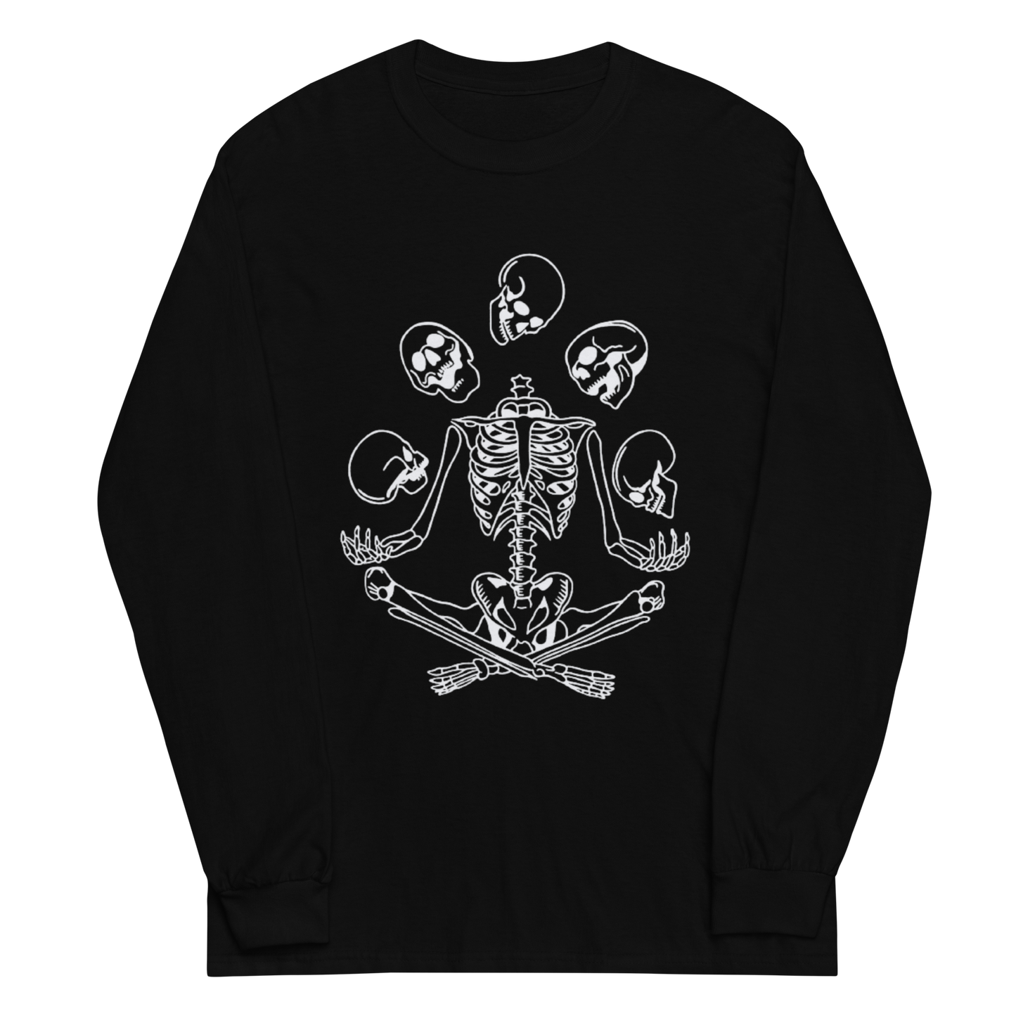 Skeleton Meditation Long Sleeve