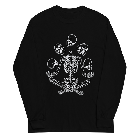 Skeleton Meditation Long Sleeve