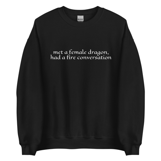 Dragon Quote Crewneck