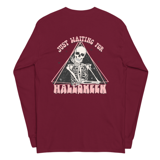 Just Waiting For Halloween Long Sleeve