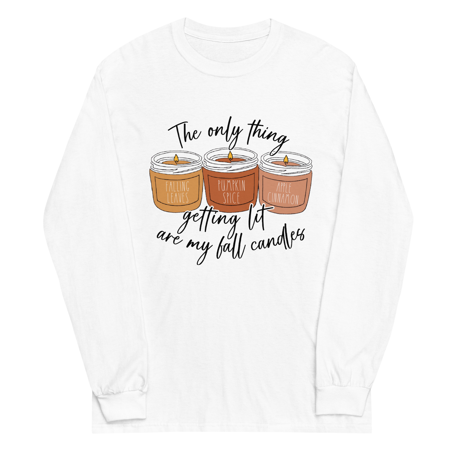 Fall Candles Long Sleeve