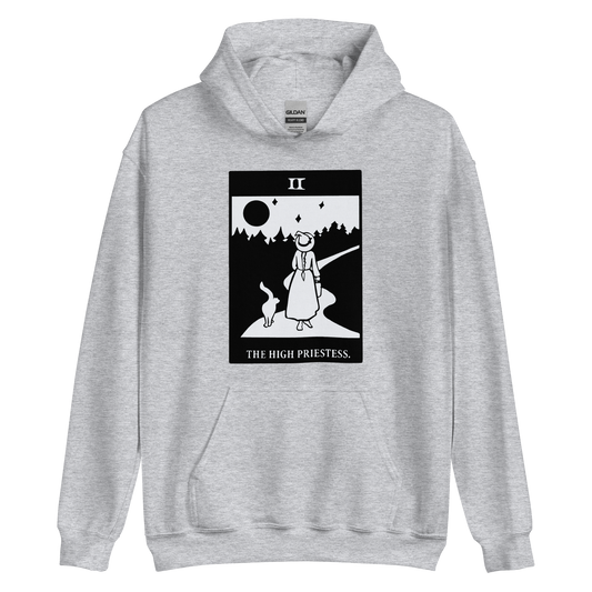 High Priestess Tarot Card Hoodie