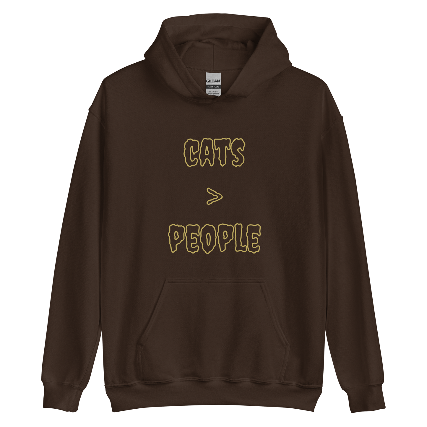 Cats Are Greater Than People Hoodie