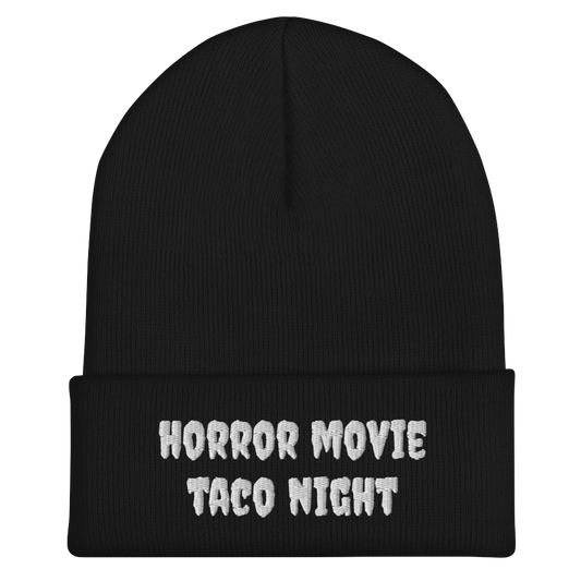 Horror Movie Taco Night Beanie