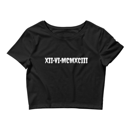 Custom Roman Numerals Baby Tee