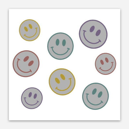 Retro Smileys Sticker