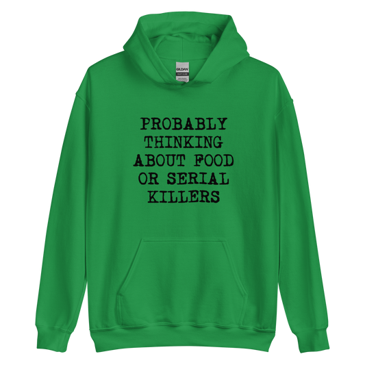 Food/Serial Killers Hoodie