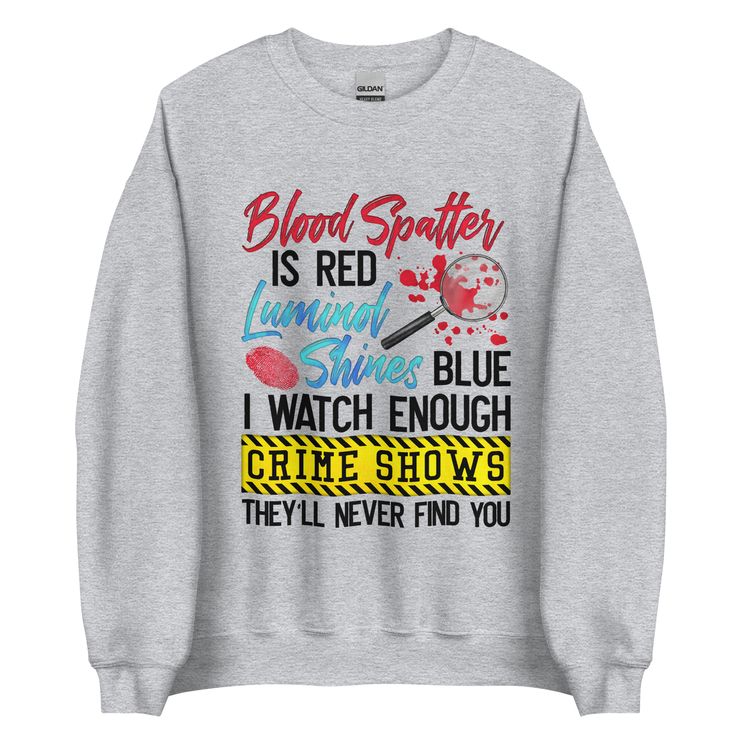 Crime Shows Crewneck