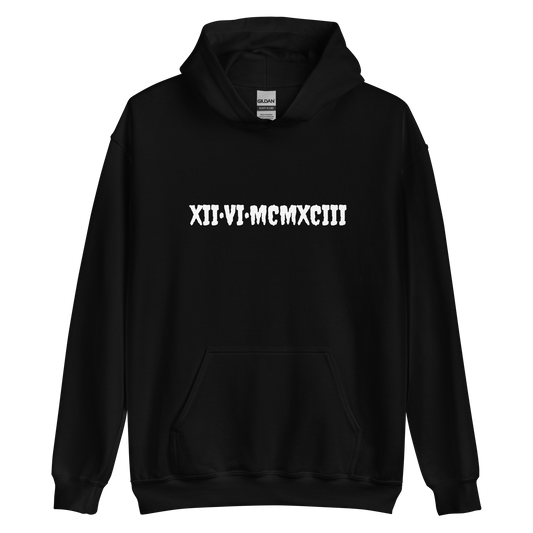 Custom Roman Numerals Hoodie