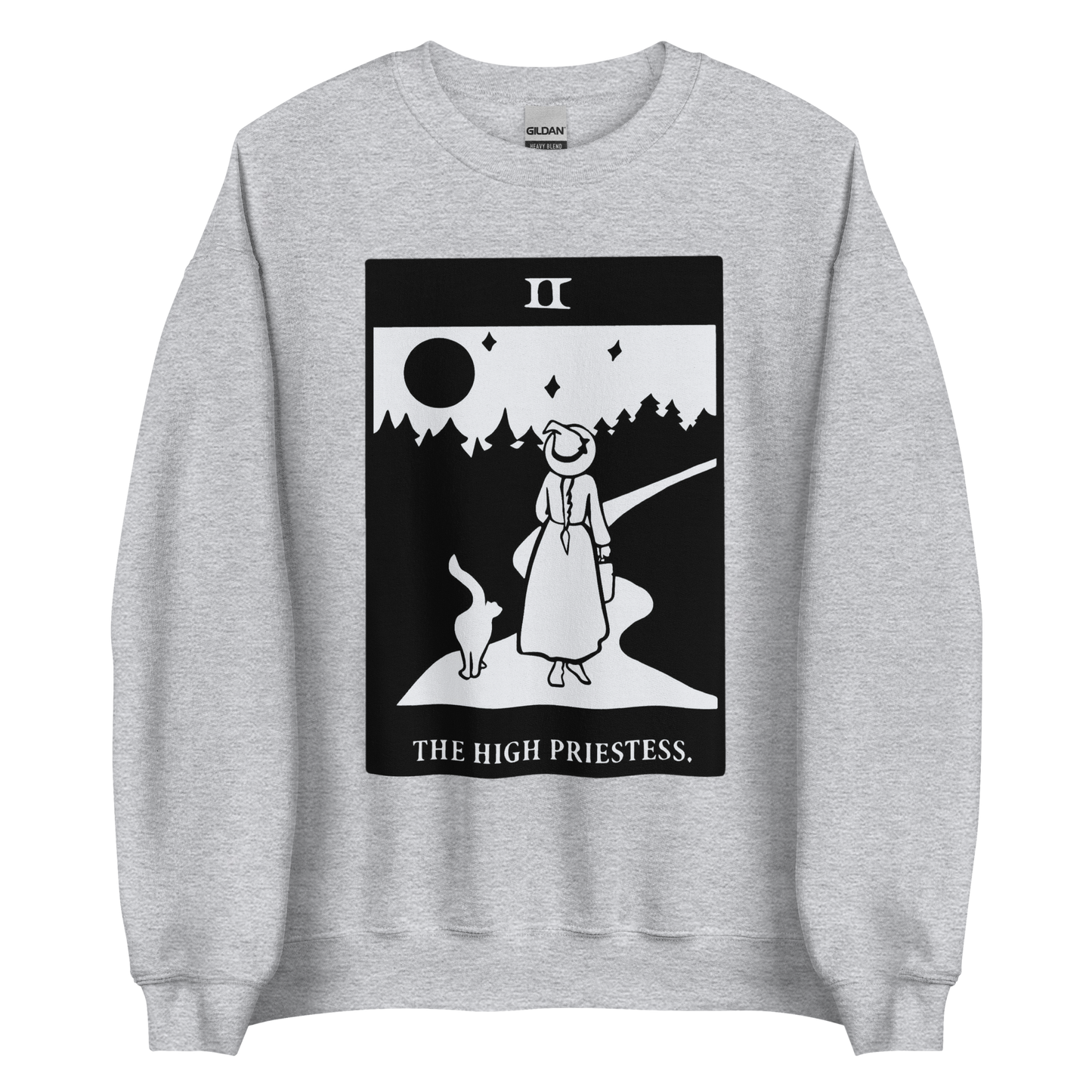 High Priestess Tarot Card Crewneck