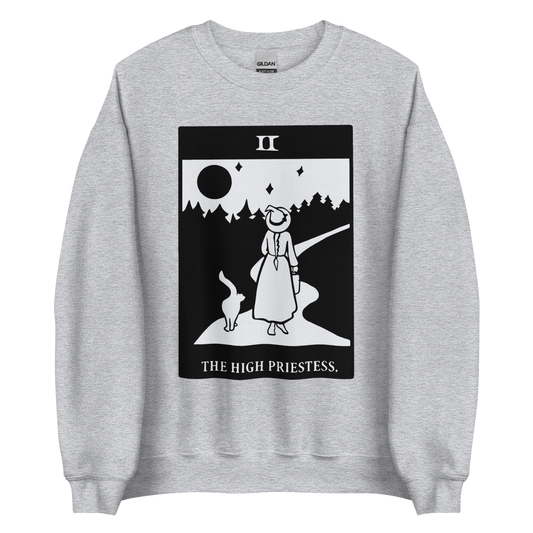 High Priestess Tarot Card Crewneck