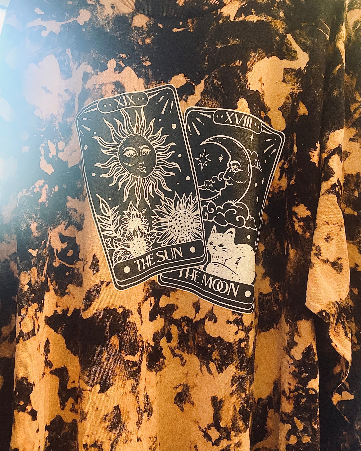 Sun & Moon Tarot Card Long Sleeve