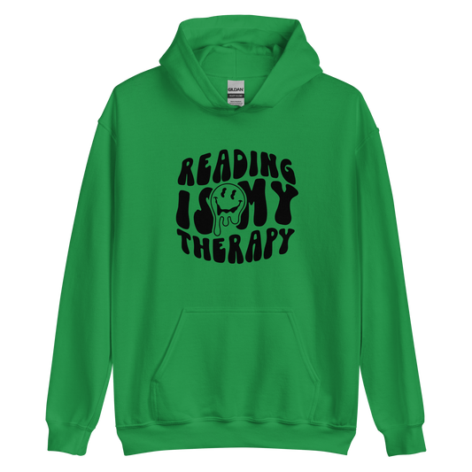 Reading Is My Therapy Hoodie