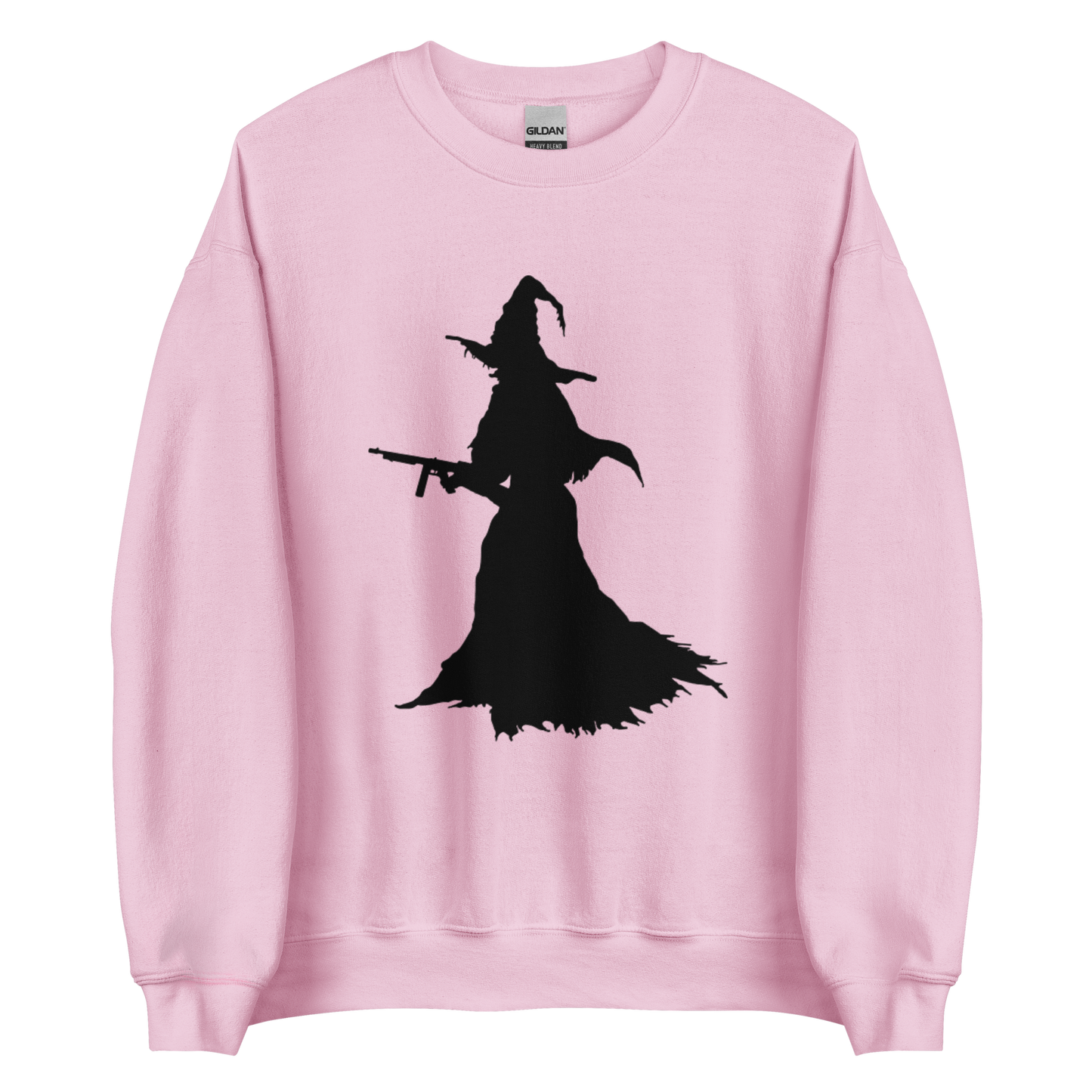 Witch With Gun Crewneck