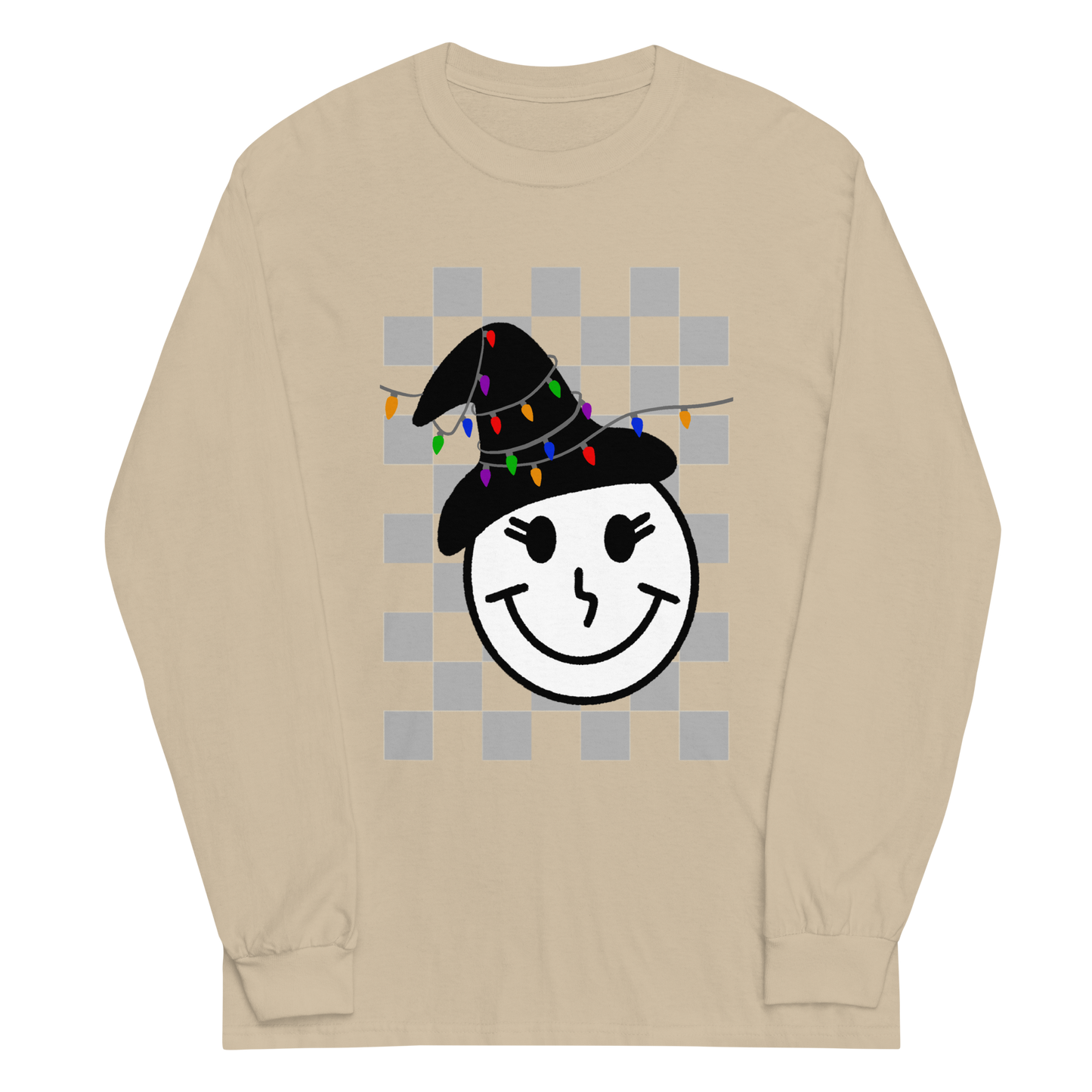 Christmas Witch Smiley Long Sleeve