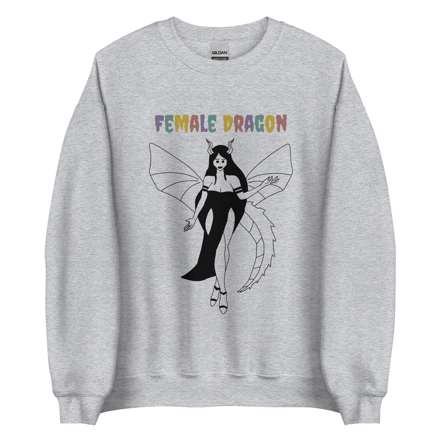 Female Dragon Crewneck