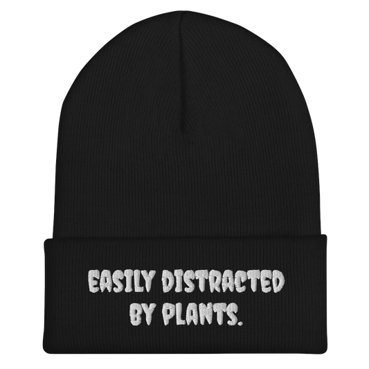 Easily Distracted By Plants Beanie