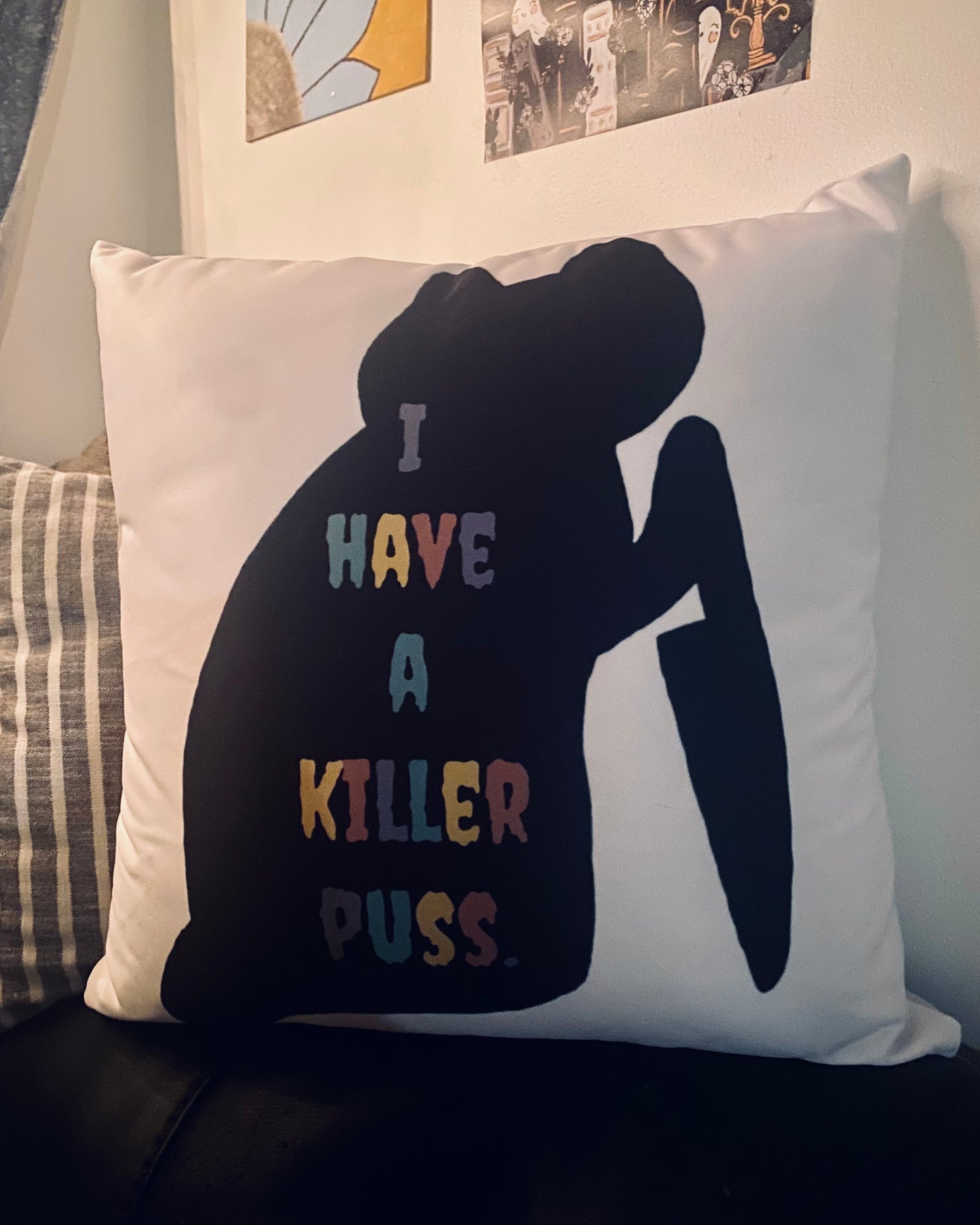 Killer Puss Pillow