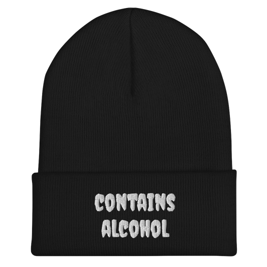 Contains Alcohol Beanie