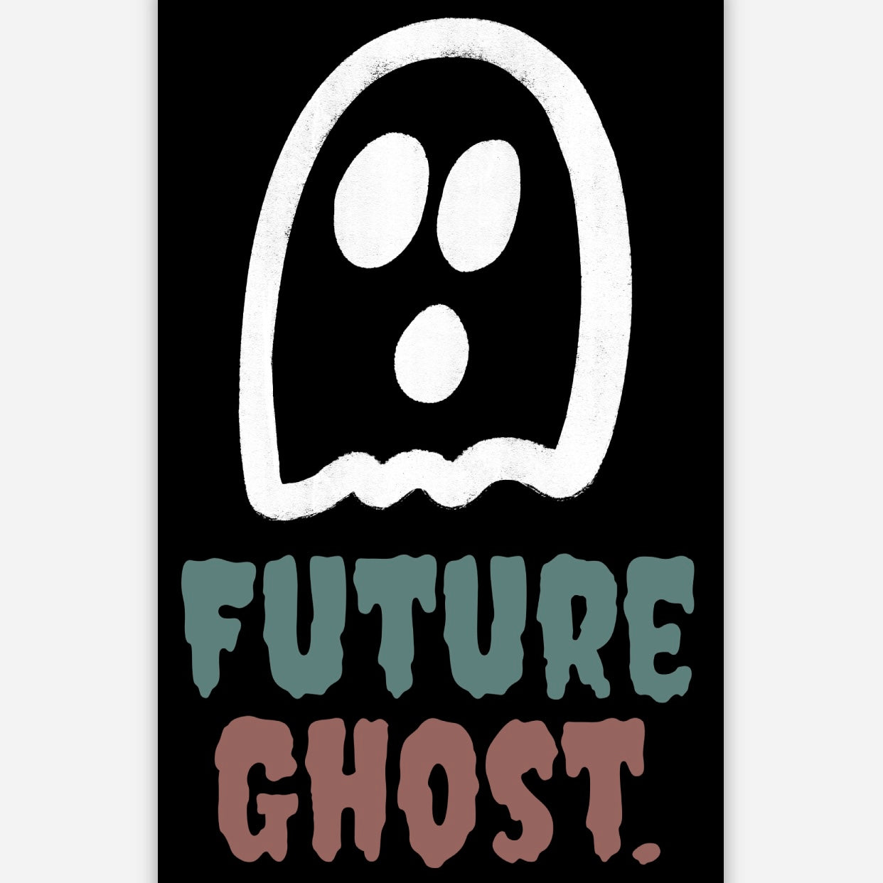 Future Ghost Sticker