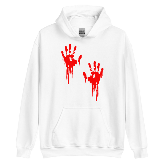 Bloody Hand Prints Hoodie