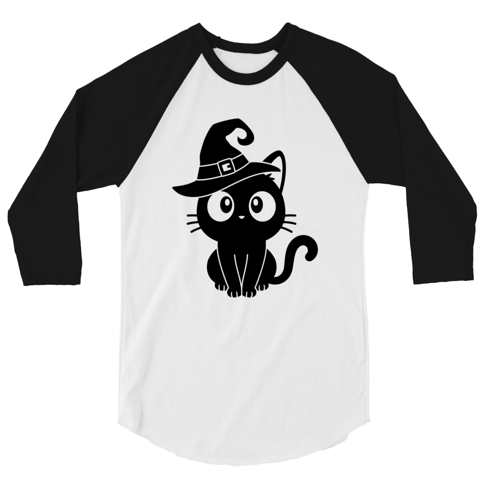 Witchy Cat Baseball Tee