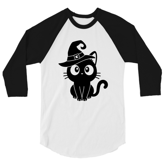 Witchy Cat Baseball Tee