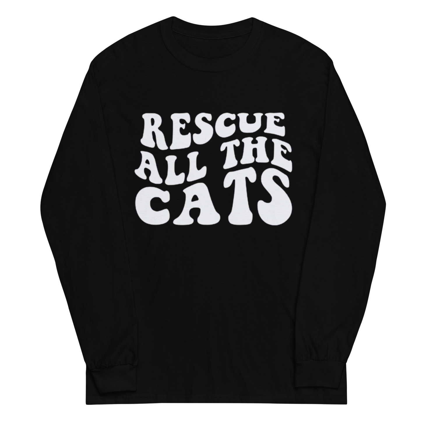 Rescue All The Cats Long Sleeve