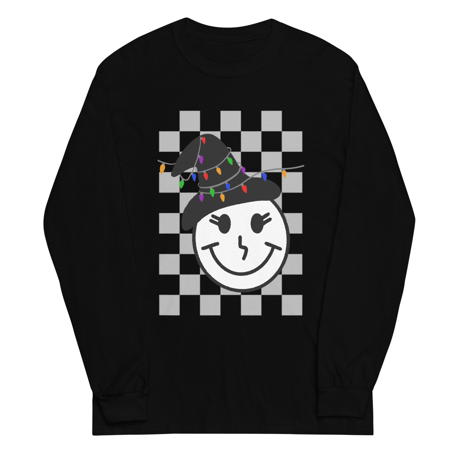 Christmas Witch Smiley Long Sleeve