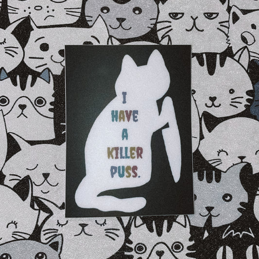 Killer Puss Sticker